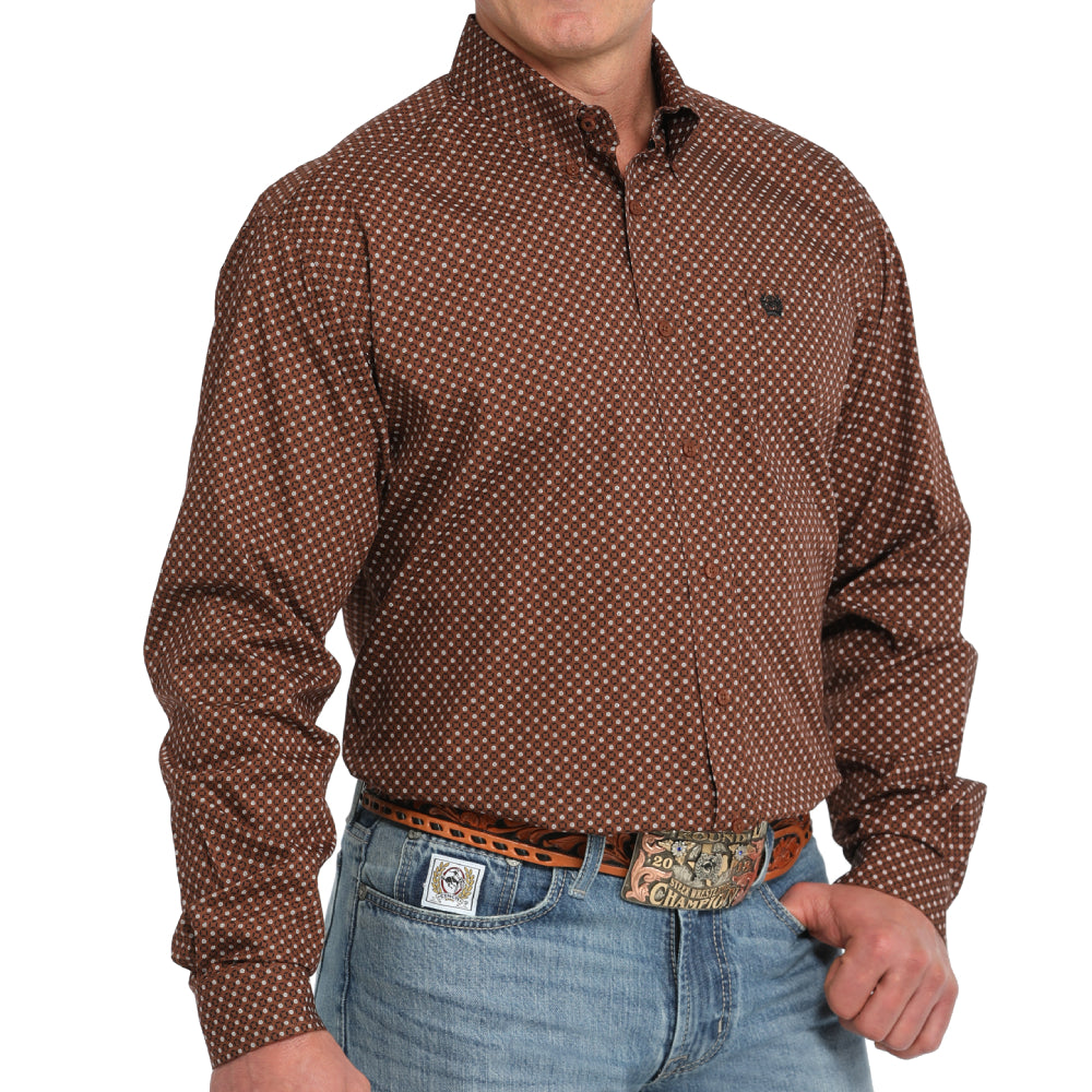 Cinch Men's Geo Print Shirt MEN - Clothing - Shirts - Long Sleeve Cinch