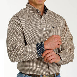 Cinch Men's Geo Square Shirt MEN - Clothing - Shirts - Long Sleeve Shirts Cinch   