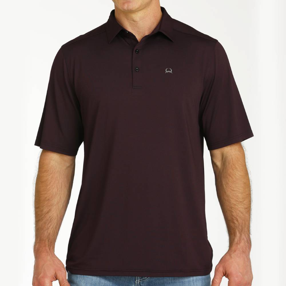 Cinch Men's Jacquard Arenaflex Polo MEN - Clothing - Shirts - Short Sleeve Shirts Cinch   