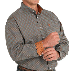 Cinch Men's Medallion Print Shirt MEN - Clothing - Shirts - Long Sleeve Shirts Cinch   