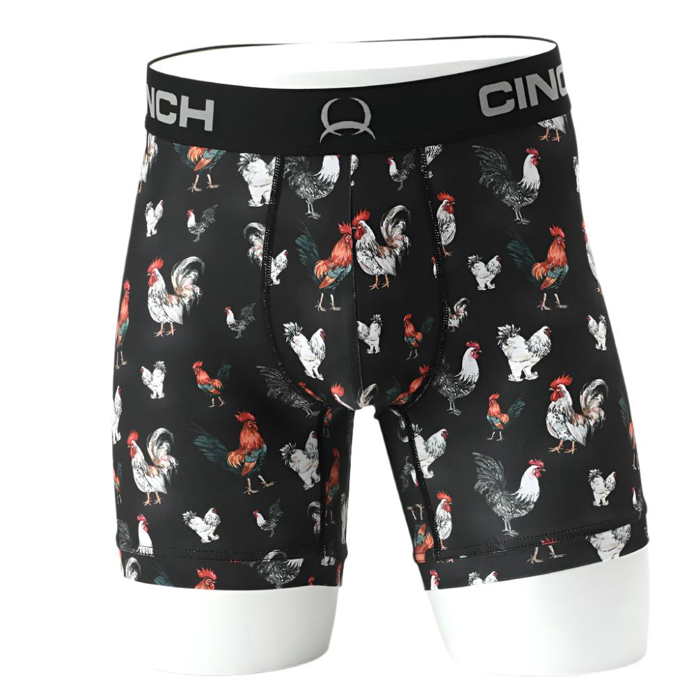 Cinch Men's 6" Rooster Boxer Brief MEN - Clothing - Underwear, Socks & Loungewear Cinch   