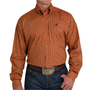 Cinch Men's Snake Print Shirt MEN - Clothing - Shirts - Long Sleeve Shirts Cinch   