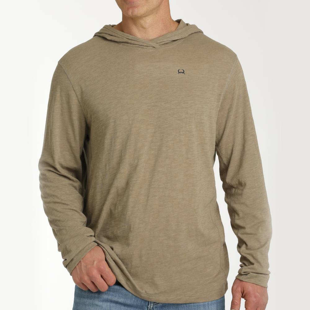 Cinch Men's Solid Arenaflex Hoodie - Brown MEN - Clothing - Pullovers & Hoodies Cinch   