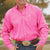 Cinch Men's Solid Pink Shirt MEN - Clothing - Shirts - Long Sleeve Shirts Cinch   