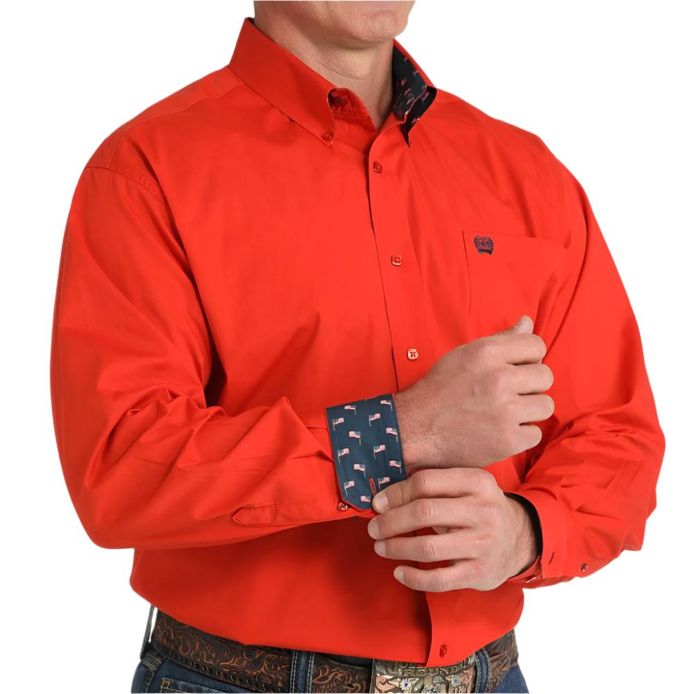 Cinch Men's Solid Button Shirt MEN - Clothing - Shirts - Long Sleeve Shirts Cinch   