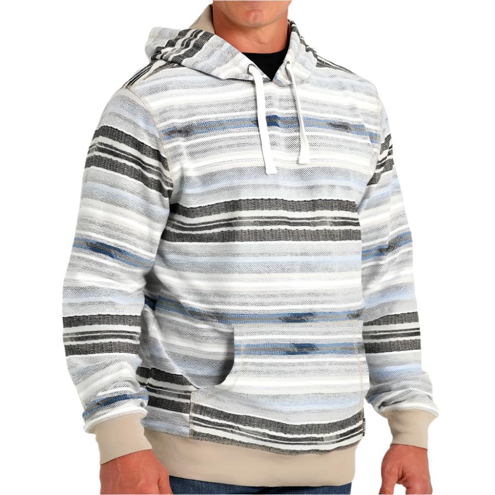 Cinch Men's Striped Print Hoodie MEN - Clothing - Pullovers & Hoodies Cinch   