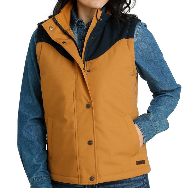 Cinch Women's Concealed Carry Canvas Vest - Teskeys