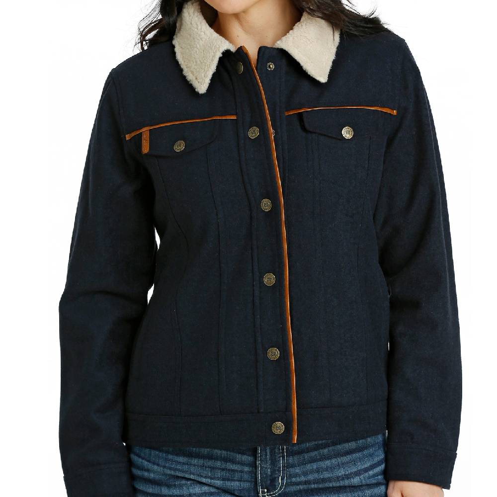 Cinch Women's Wooly Trucker Jacket WOMEN - Clothing - Outerwear - Jackets Cinch   