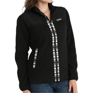 Cinch Women's Contrast Trim Fleece Jacket WOMEN - Clothing - Outerwear - Jackets Cinch   