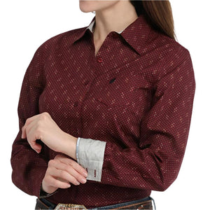 Cinch Women's Geo Print Shirt WOMEN - Clothing - Tops - Long Sleeved Cinch