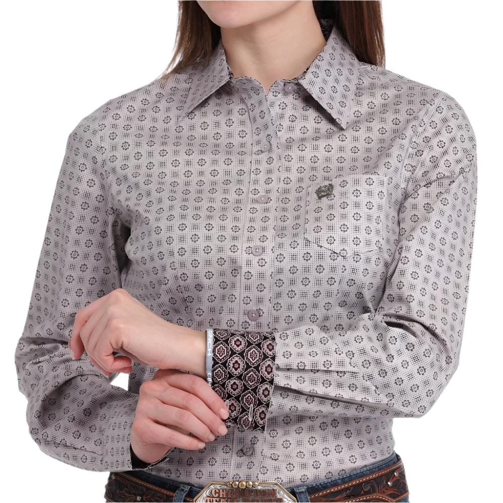 Cinch Women's Geo Print Shirt WOMEN - Clothing - Tops - Long Sleeved Cinch