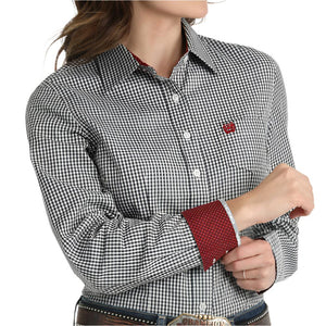 Cinch Women's Plaid Print Shirt WOMEN - Clothing - Tops - Long Sleeved Cinch   