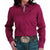 Cinch Women's Solid Burgundy Button Shirt WOMEN - Clothing - Tops - Long Sleeved Cinch   