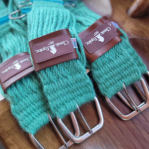 NEW Classic Equine Mohair Straight Cinch - Mint Green Sale Barn Classic Equine   