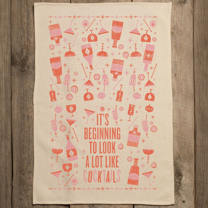 It's Beginning To Look A Lot Like.. - Kitchen Towel