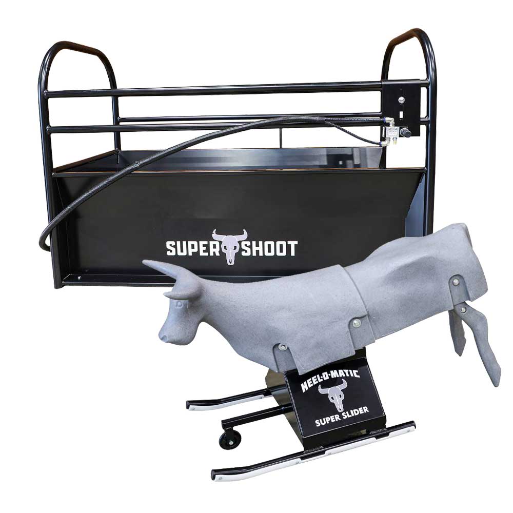 Heel-O-Matic Super Slider & Super Shoot Combo Tack - Ropes & Roping - Roping Dummies Smarty   