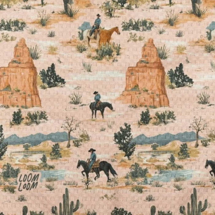 Coral Desert Kitchen Towel