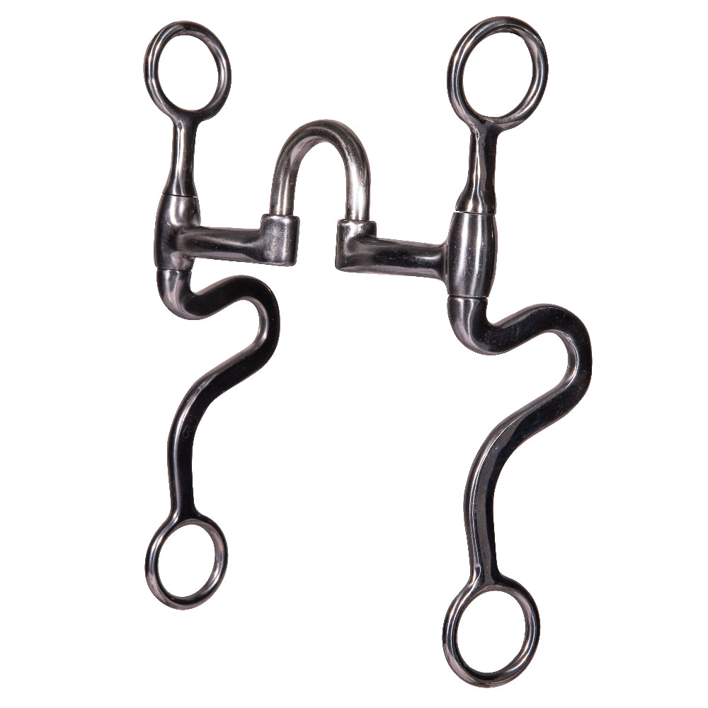 Professional's Choice Swept Back Seven Shank Correction Bit Tack - Bits, Spurs & Curbs - Bits Professional's Choice   