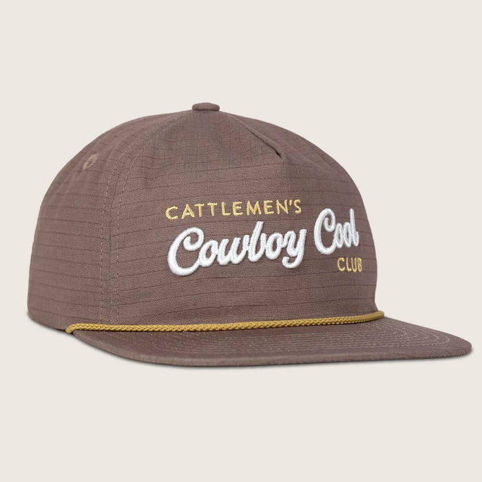 Cowboy Cool "Cattlemen's Club" Rope Cap HATS - BASEBALL CAPS Cowboy Cool   