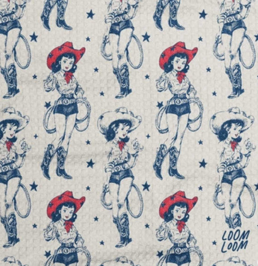 Cowgirl Art Kitchen Towel HOME & GIFTS - Tabletop + Kitchen - Kitchen Decor Loom Loom