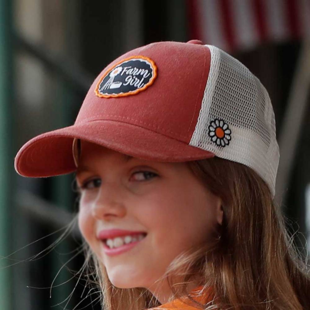 Curel Girl's Farm Girl Trucker Cap KIDS - Accessories - Hats & Caps Cruel Denim   