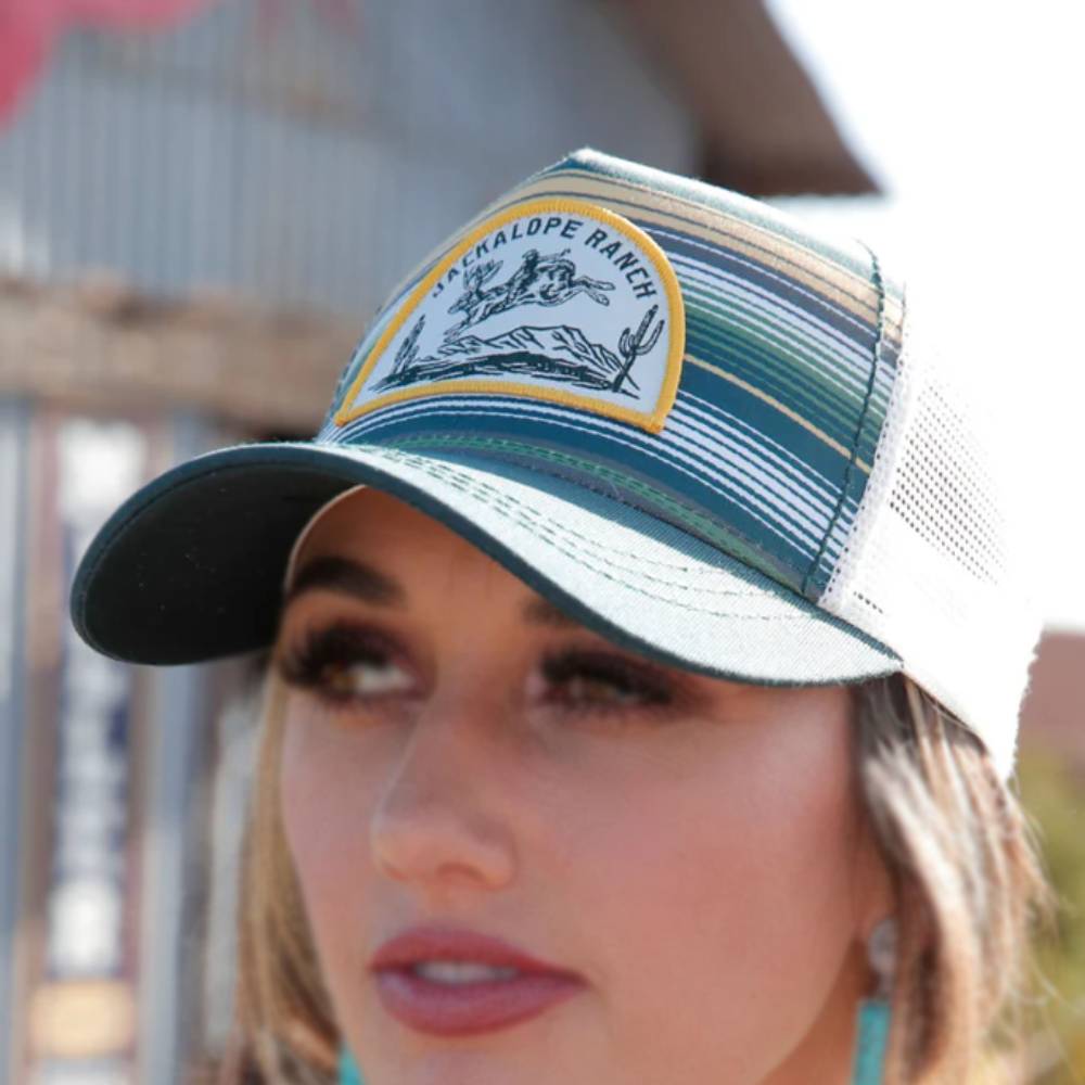 Cruel Denim Jackalope Ranch Trucker Cap WOMEN - Accessories - Caps, Hats & Fedoras Cruel Denim   