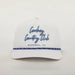 Cowboy Country Club Cursive Roped Hat - White HATS - BASEBALL CAPS Cowboy Country Club