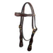 Teskey's Dark Oiled Cowboy Headstall Tack - Headstalls Teskey's