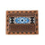 3D Blue Diamond Inlay Beaded Bifold Wallet MEN - Accessories - Wallets & Money Clips M&F Western Products   