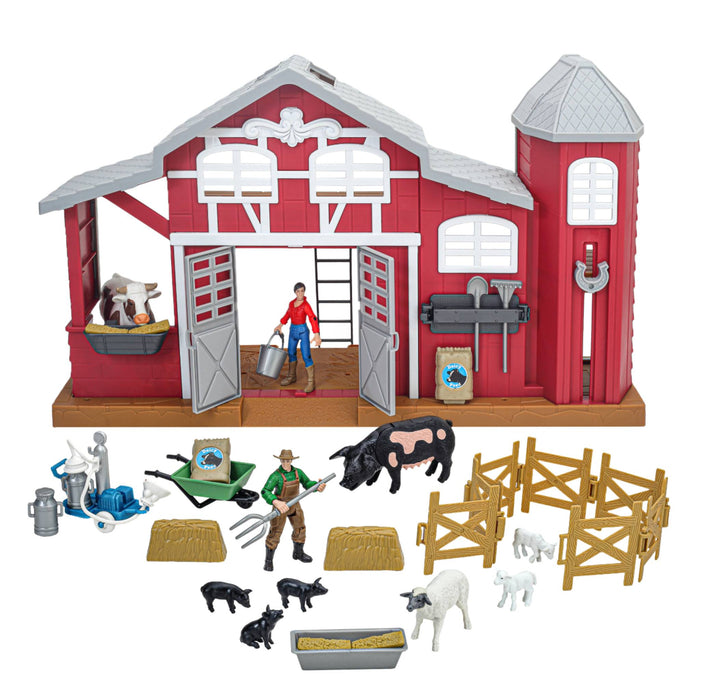 Big Country Adventures Dairy Barn Playset