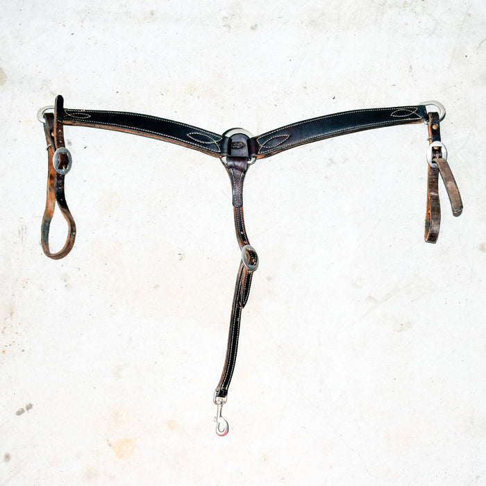 Used Jeff Smith Heavy Oiled Breast Collar Sale Barn Jeff Smith