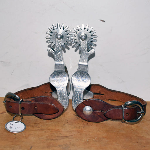Used Crockett Women's Spurs With Spur Straps Sale Barn Crockett