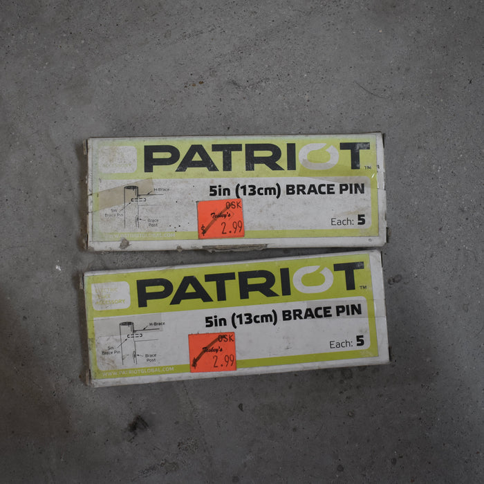 NEW Discontinued 5" Brace Pin 5pk Bundle of 2 Sale Barn Patriot