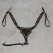 Used Rough-out Brown Breast Collar With White Stitching Sale Barn misc