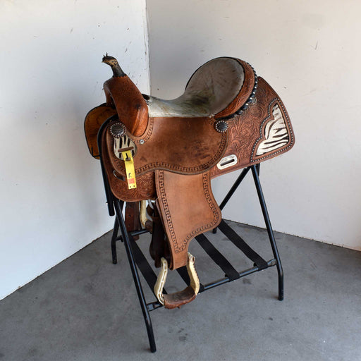 Used 15" Double T Saddlery Rider Saddle Sale Barn DOUBLE T SADDLERY