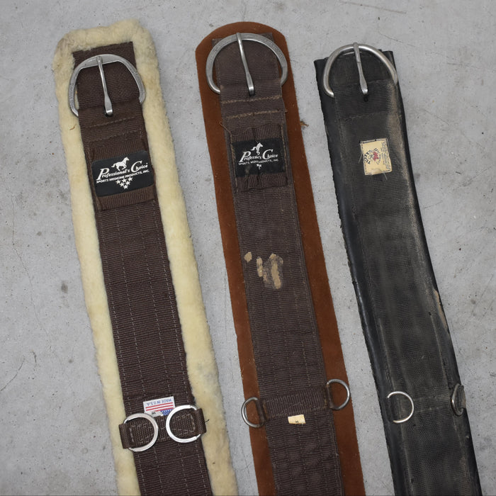 Used Cinches Set Of 3 Sale Barn Professional's Choice