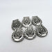 NEW 1" Horseshoe Concho Set of 6 Sale Barn Teskey's