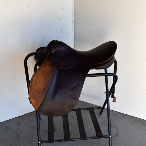 Used 15" English Tex Tan Rider Saddle Sale Barn Tex Tan