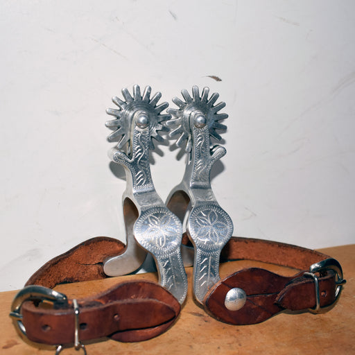 Used Crockett Women's Spurs With Spur Straps Sale Barn Crockett