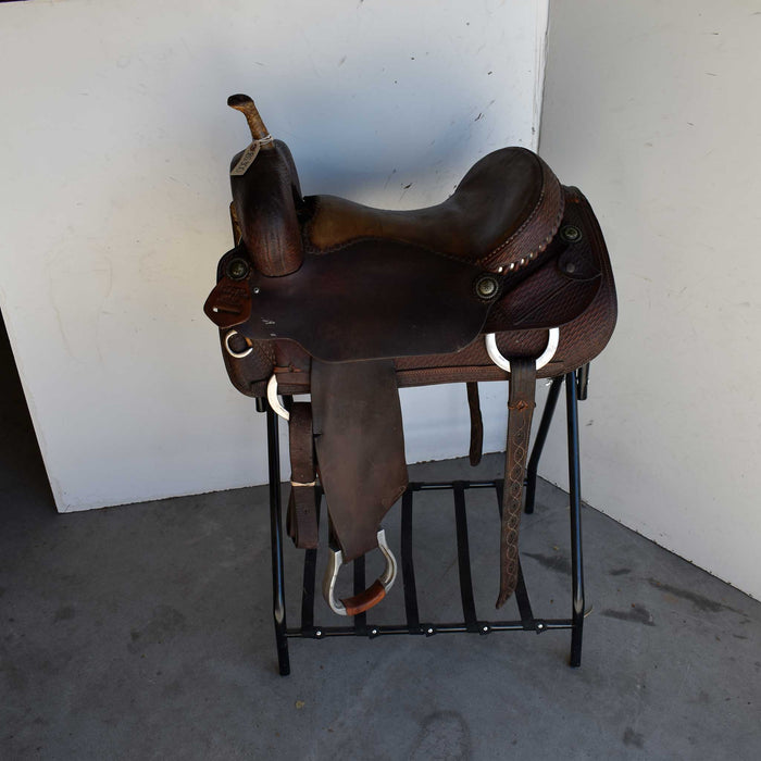Used 16.5" Wendy Allen Non-Rider Saddle
