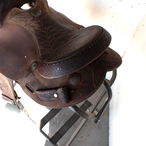 Used 14" Action Rider Saddle Sale Barn TESKEY'S
