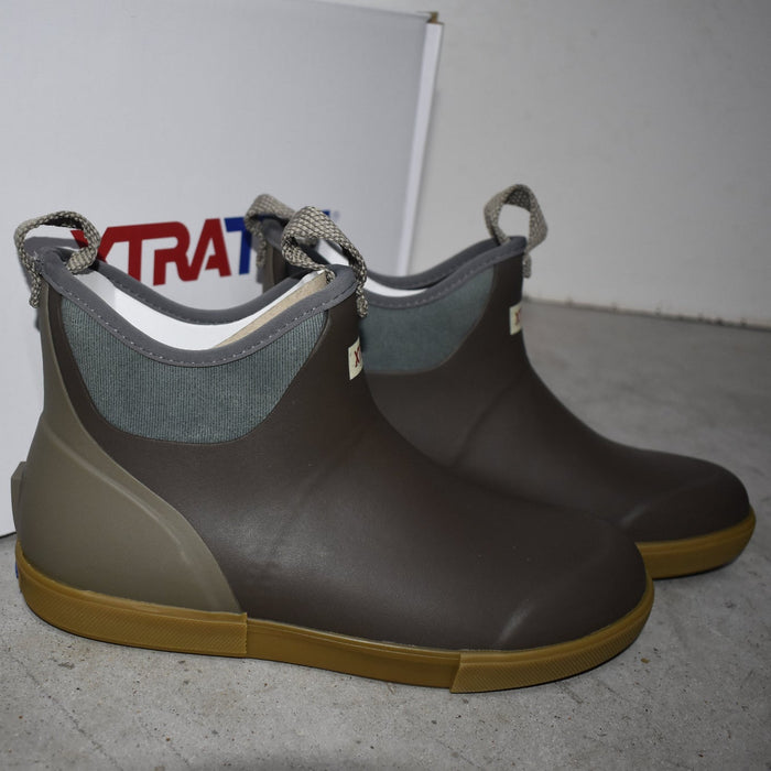 NEW Discontinued Men's Brown 8" Xtra Tuff Muck Ankle Boots Sale Barn XTRATUF