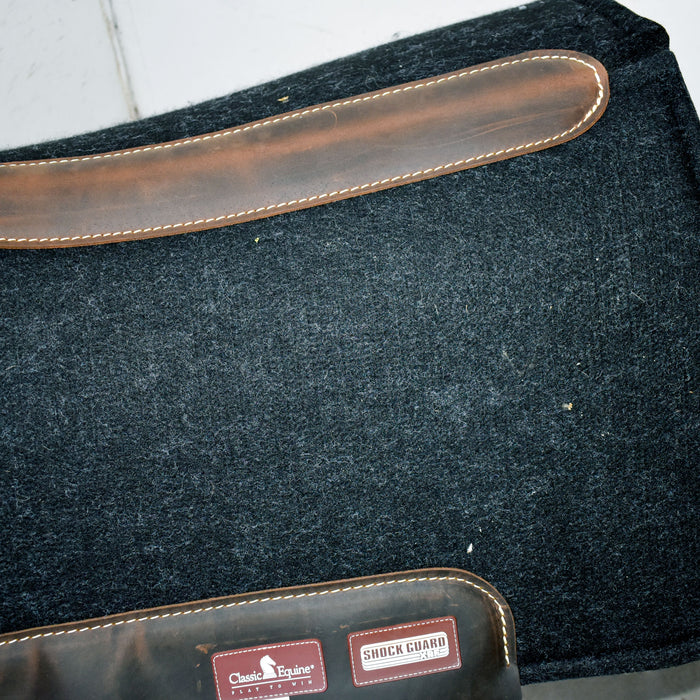 NEW Classic Equine Shock Guard Saddle Pad Sale Barn Classic Equine