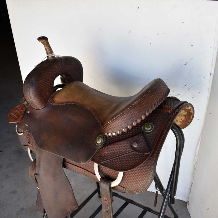 Used 16.5" Wendy Allen Non-Rider Saddle