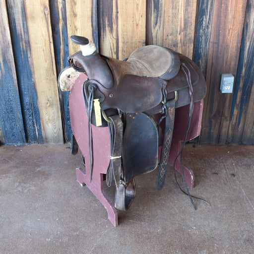 Used 15.5" Hissell Non-Rider Saddle Sale Barn HISSELL