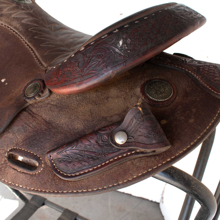 Used 14" Action Rider Saddle Sale Barn TESKEY'S