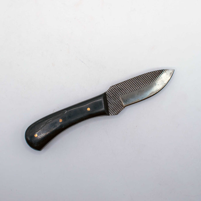 NEW Circle SH Knife With Sheath *RUSTED Sale Barn Texas Cutlery