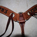 LIKE NEW Jeff Smith Latigo Fringed Breast Collar Sale Barn Jeff Smith