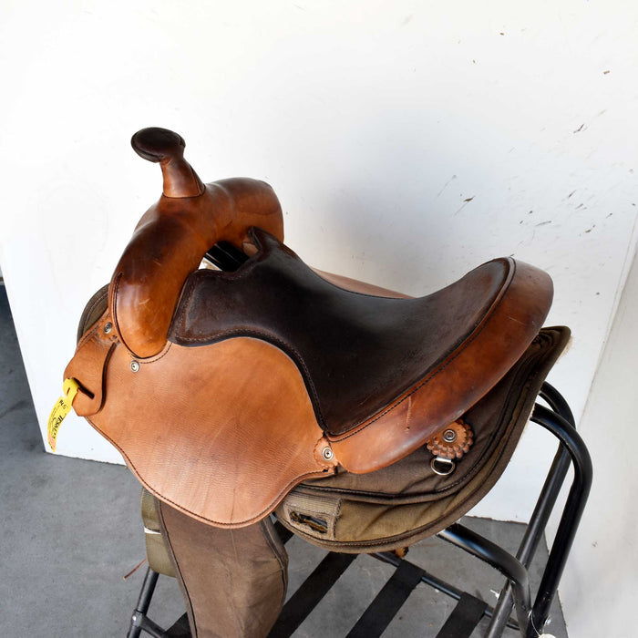 Used 14.5" Fabtron Rider Saddle Sale Barn Fabtron