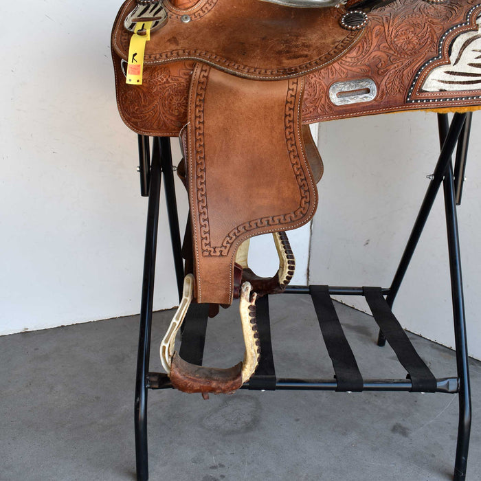 Used 15" Double T Saddlery Rider Saddle Sale Barn DOUBLE T SADDLERY